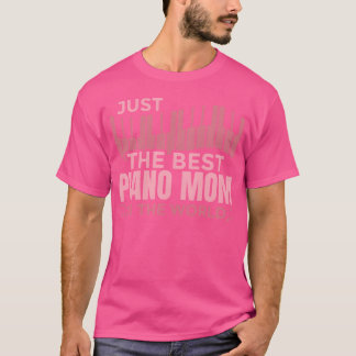 Beste Piano Moeder vriend T-shirt