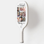 Beste Pickleball Moeder Foto Collage Paddle (Links)