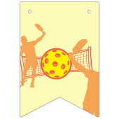 Beste Pickleball speler Grappig verjaardagsfeestje Vlaggetjes (Eerste vlag)