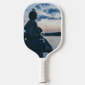 Beste Pickleball speler is mijn vader Vaderdag cad Paddle (Voorkant)