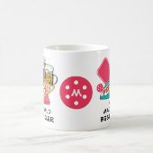 BESTE PICKLER Bier Pizza PICKLEBALL Koffiemok (Center)