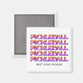 Beste Pickler PICKLEBALL ooit Magneet (Voorkant / Achterkant)
