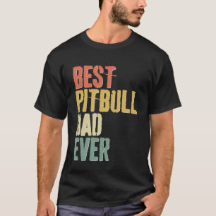 Beste Pitbull Papa Ooit Hond Vaderdag T-shirt