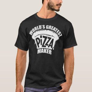 Beste Pizza Maker Baker Grappige Pizza Maker voor T-shirt