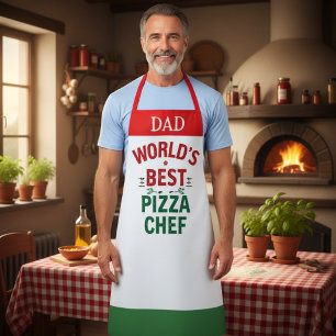 Beste pizzachef ter wereld - gepersonaliseerd schort
