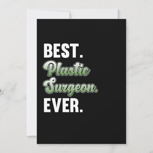 Beste plastische chirurgie Arts Grahi Bedankkaart (Voorkant)