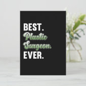 Beste plastische chirurgie Arts Grahi Bedankkaart (Staand voorkant)