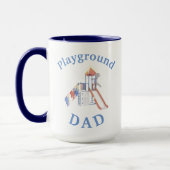 Beste 'Playground DAD' ooit! Koffie van vader Mok (Links)