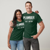 Beste Plumber zoals andere professionals die allee T-shirt (Unisex)