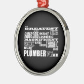 Beste Plumbers : Greatest Plumber Metalen Ornament (Links)