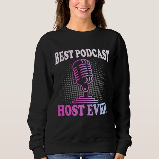 Beste podcastpresentator ooit Podcaster Podcastin Trui (Voorkant)