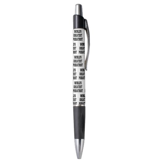 Beste Podoloog Ter Wereld Pen (Achterkant (Verticaal))