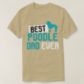 Beste poebel vader ooit t-shirt (Design voorkant)