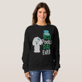 Beste Poedel Pap Gift Voor Mannen Hondenliefhebber Trui (Voorkant volledig)