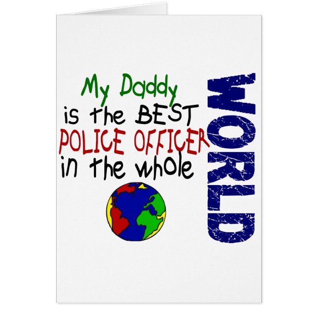 Beste politieagent in de wereld 2 (papa) (Voorkant)