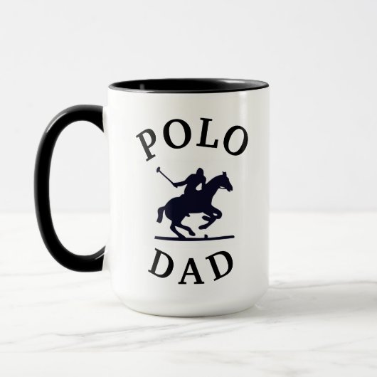 Beste "POLO DAD" ooit! Vaderdag Mok (Links)