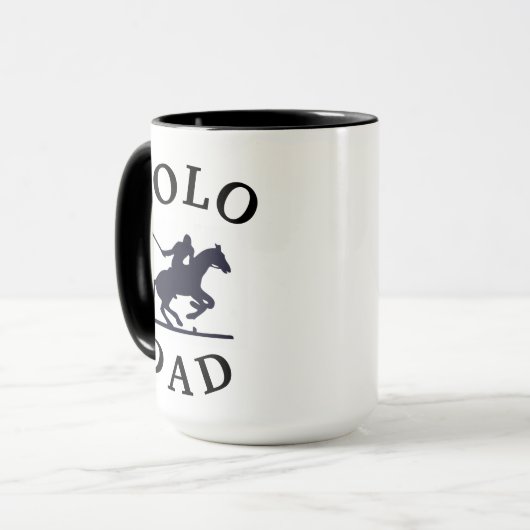 Beste "POLO DAD" ooit! Vaderdag Mok (Voorkant links)
