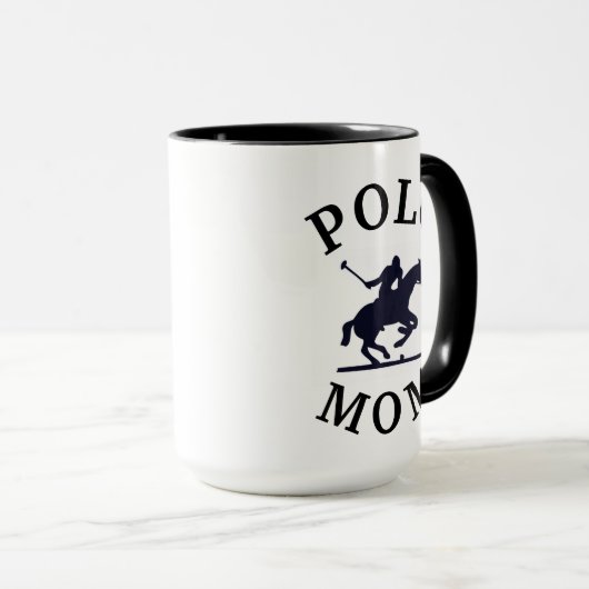 Beste "POLO MAM" ooit! Moederdag Mok (Voorkant rechts)