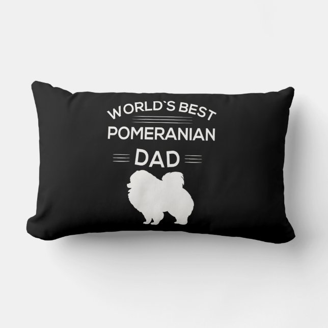 Beste pommerse pap Lover Gift ter wereld Kussen (Voorkant)