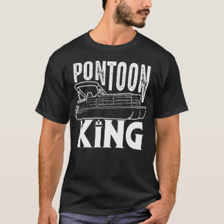 Beste Ponton Kunst Voor Mannen Jongens Pontonboot  T-shirt