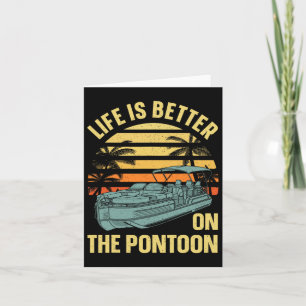 Beste Pontoon Captain Art voor mannen Vrouwen Boat Kaart