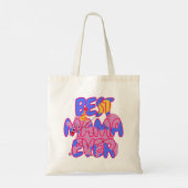 Beste Poodle-moeder ooit Tote Bag (Achterkant)