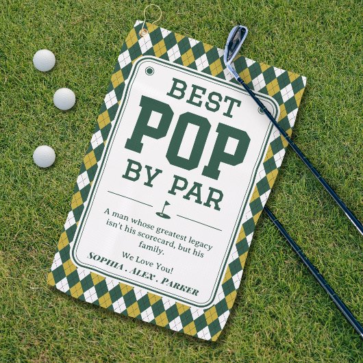 Beste Pop door Par Gepersonaliseerde Golf Handdoek