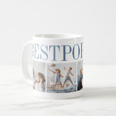 Beste Pop ooit 4 Fotocollage opa Koffiemok (Voorkant links)