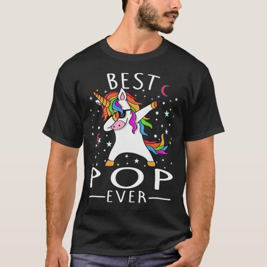 Beste pop ooit abbing Unicorn T-Shirt (Voorkant)