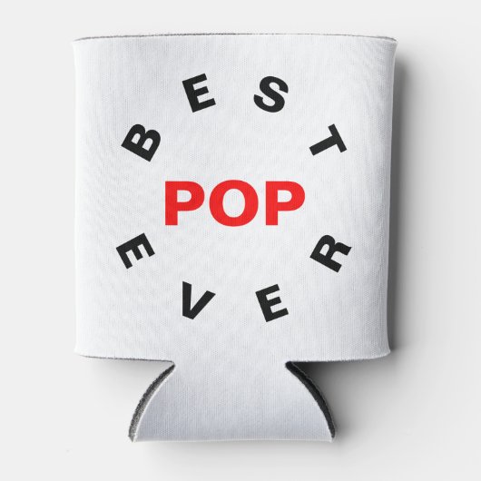 Beste Pop ooit Blikjeskoeler (Voorkant)