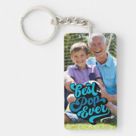 Beste Pop ooit | Foto opa Sleutelhanger