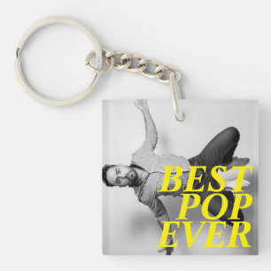 BESTE POP OOIT Grappige Vaderdag Sleutelhanger