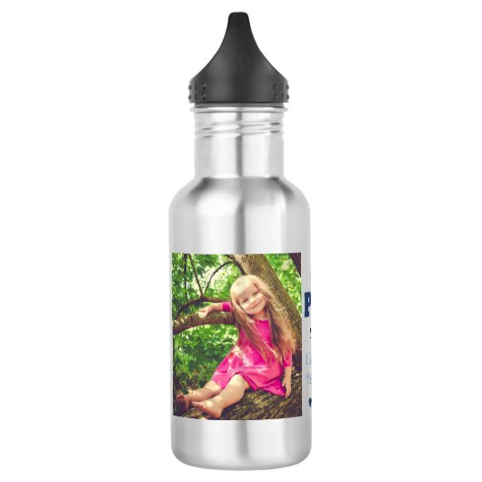 Beste Pop ooit van jullie houden 2 Foto Waterfles (Links)