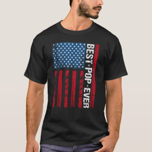 Beste Pop ooit Vintage opa Gift T-shirt