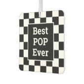 Beste Pop ooit zwart-wit gebarsten patroon Luchtverfrisser (Links)