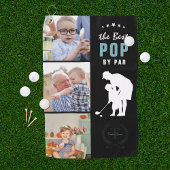 Beste Pop op transactiebasis | Monogram fotocollag Golfhanddoek