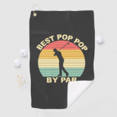 Beste Pop Pop door Par - Golfen Golfhanddoek (Insitu)