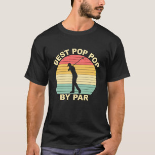 Beste Pop Pop door Par - Golfen T-shirt