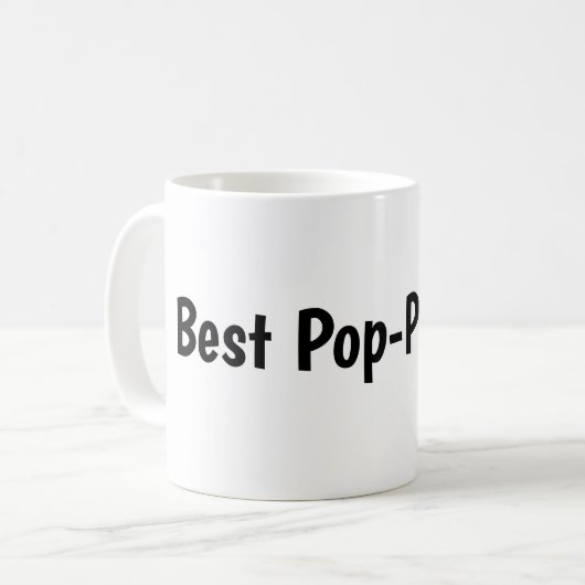 Beste Pop-Pop ooit mok (Voorkant links)