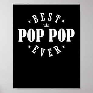 Beste Pop Pop ooit ontwerp - Pop Pop Poster