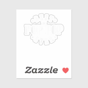 Beste Pop Pop ooit ontwerp - Pop Pop Sticker