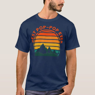 Beste pop pop ooit t-shirt
