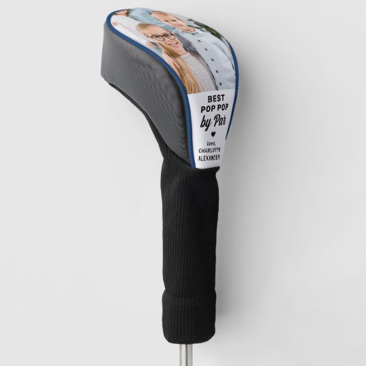 Beste POP POP van Par - Creëer Unique Custom Photo Golfheadcover (Schuin)