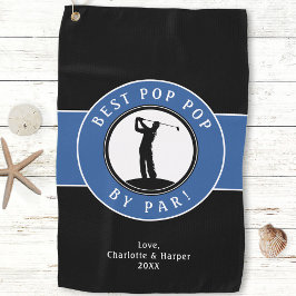 Beste Pop Pop van Par Elegant Sport Custom Golfer Golfhanddoek