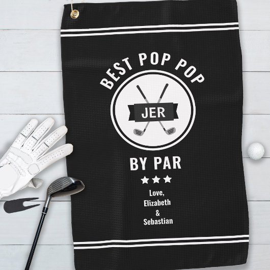 Beste Pop Pop van Par Modern Golfer Golfer Lover B Golfhanddoek