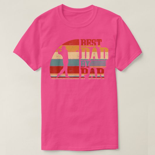 beste POP van Par Disk Golf Dad Papa T-shirt (Design voorkant)