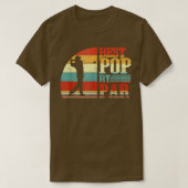  beste POP van Par Disk Golf geeft vader T-shirt (Design voorkant)
