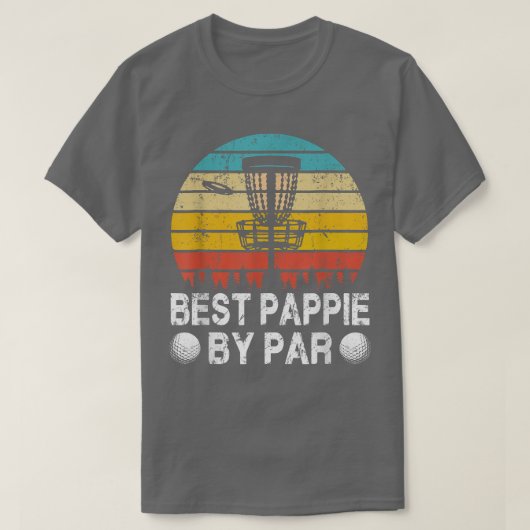 beste pop van Par Disk Golf Vader T-shirt (Design voorkant)
