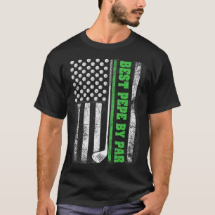 Beste pop van Par Vaderdag Golf Lover Golfer T-shirt