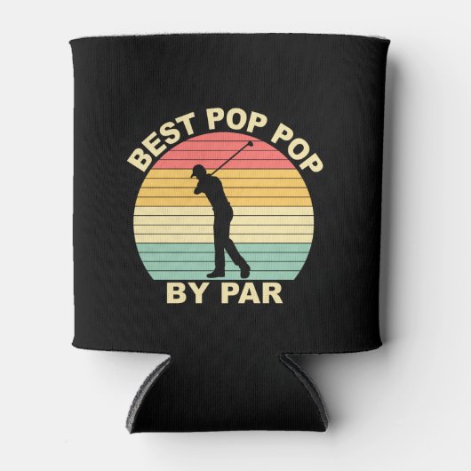Beste Pop van Pop door Par - Golfing Blikjeskoeler (Voorkant)